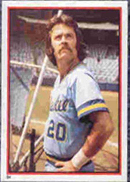 1983 Topps Baseball Stickers     084      Gorman Thomas